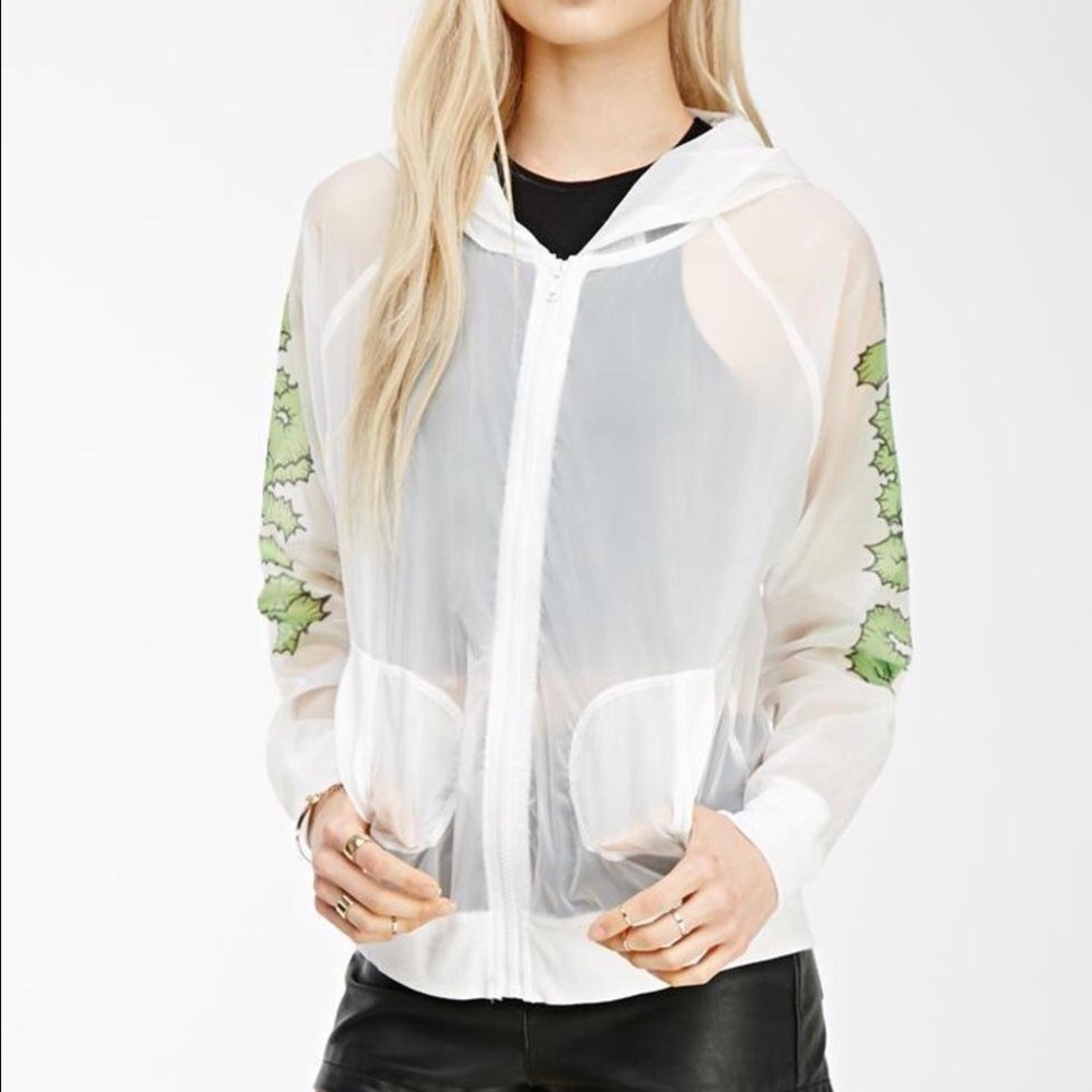 Sheer Patrick hoodie