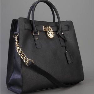 Black Hamilton Michael Kors Bag