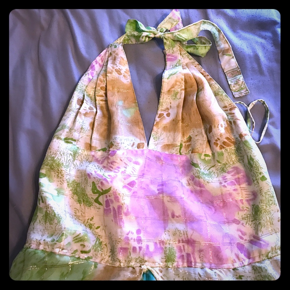 Authentic East Indian halter dress