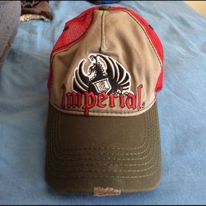 Old style Imperial brand baseball cap