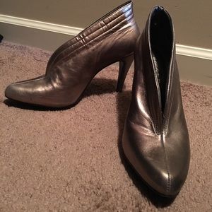 Bcbgirls silver booties