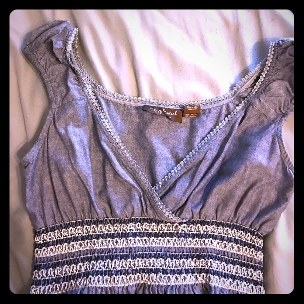 Denim summer dress