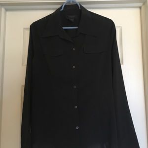 Express black dress shirt