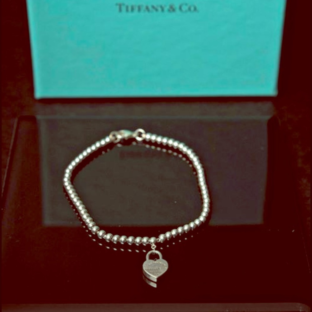 Tiffany & Co. Mini Heart Tag Bracelet
