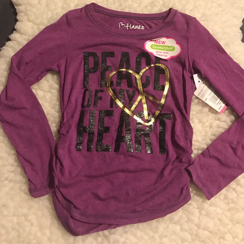 Long sleeve girls tee