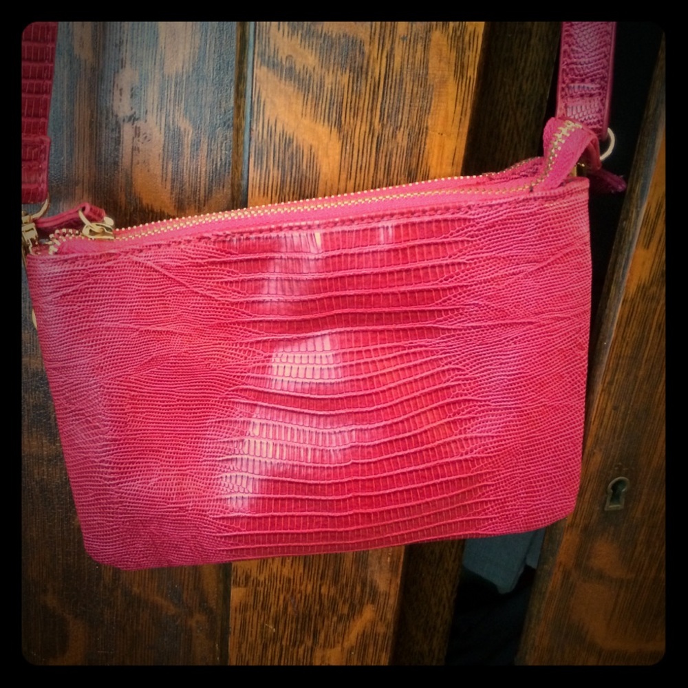 Mauve crossbody purse