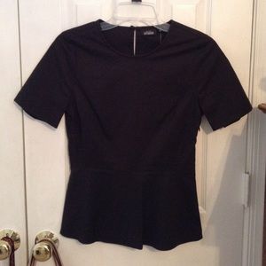 Kate Spade Saturday modern peplum top