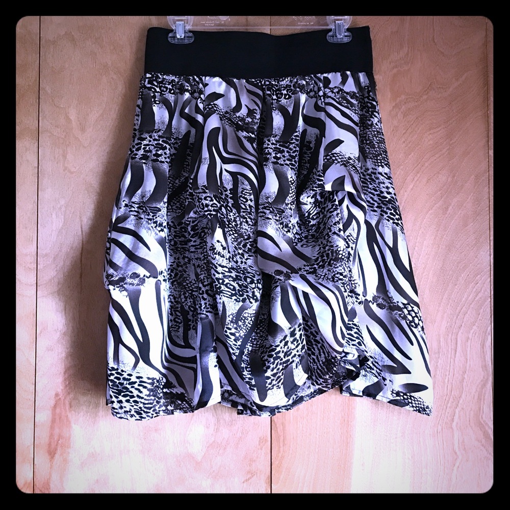 High waist skirt