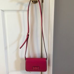 Kate Spade hot pink crossbody