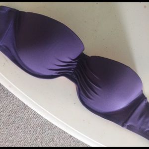 Victoria's Secret purple bandeau bikini top
