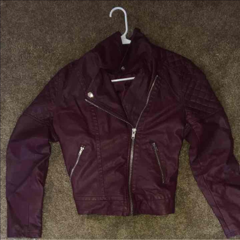 Forever 21 faux leather jacket
