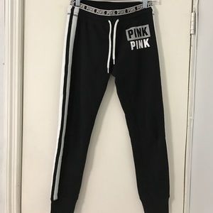 PINK VS Black sweatpants