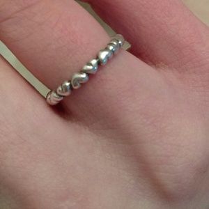 Authentic Forever Love Heart Pandora Ring - EUC!