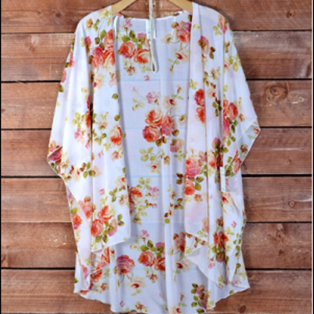 Floral Kimono Cardigan