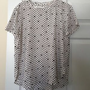 Flowy printed blouse