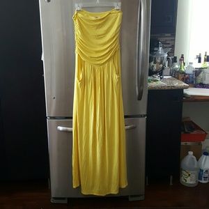 Eloges Tube Top Maxi Dress with Pockets, L 10/12