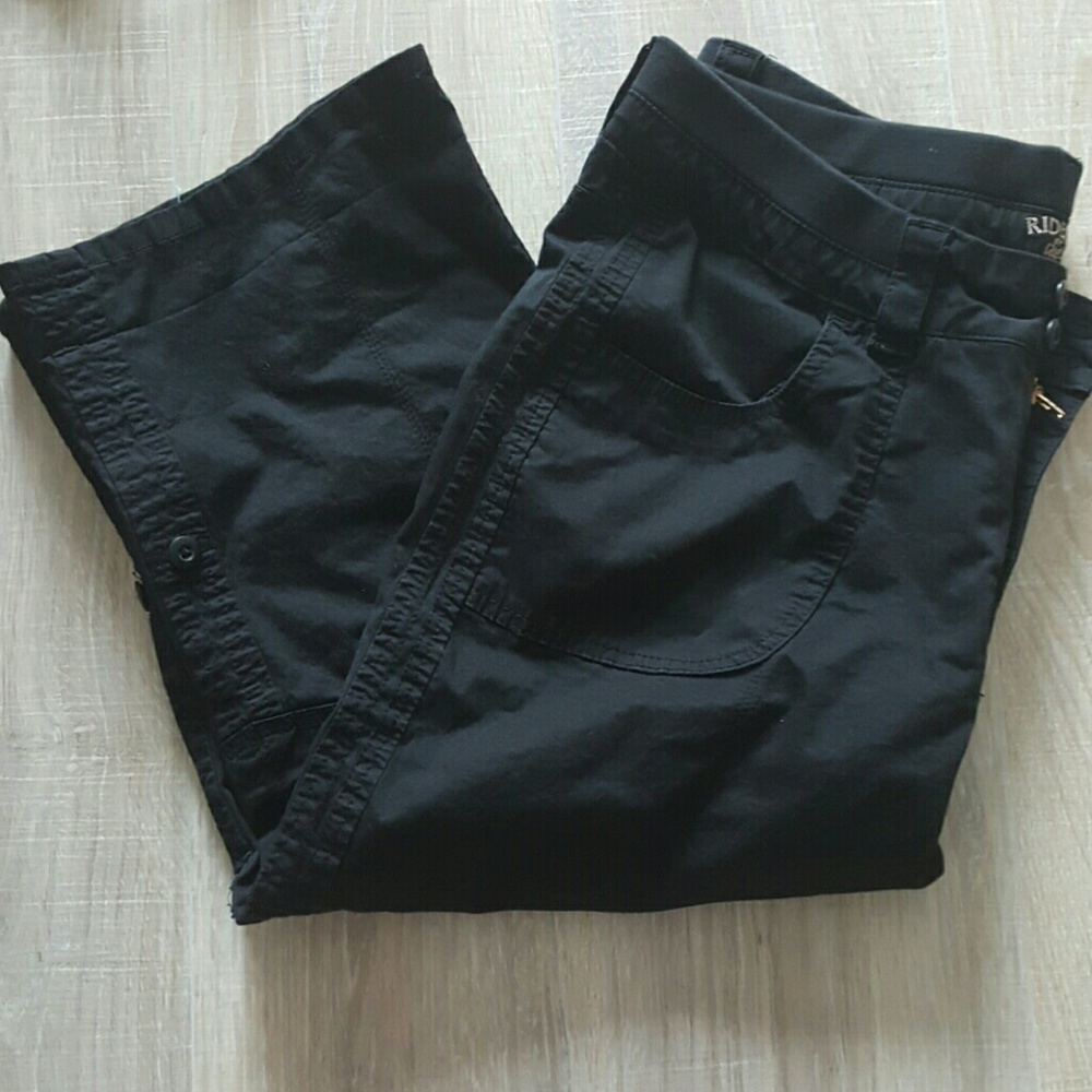 % Riders Lee roll up capris Size 14 GREAT!