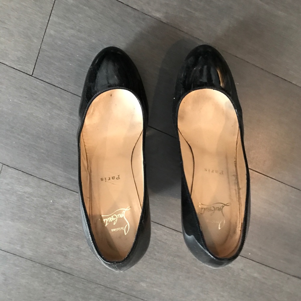 Christian loubiton wedges