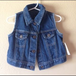 NWT Baby Gap Jean Vest