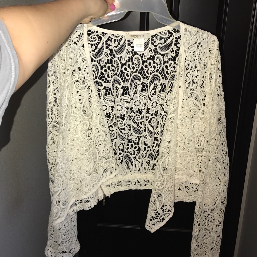 Lace blazer