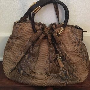 Michael Koros  Genuine Python Leather