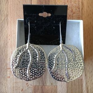 Silver earrings