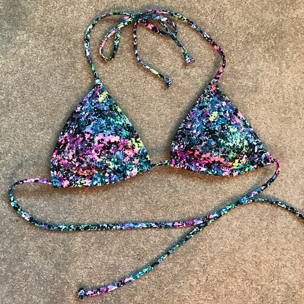 Victoria secret Graffiti bikini top