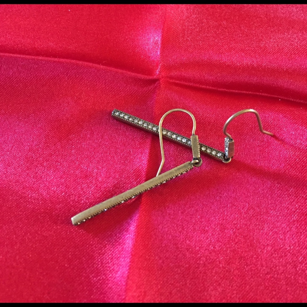 J.crew Gold Metal Earrings