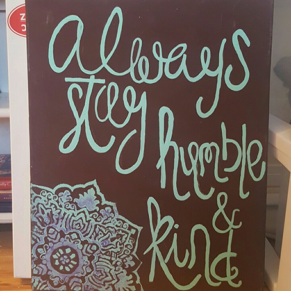 16x20 quote canvas painting