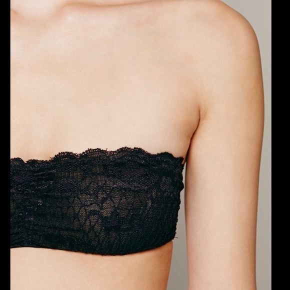 FREE PEOPLE lace bandeau layering bra - Picture 4 of 4