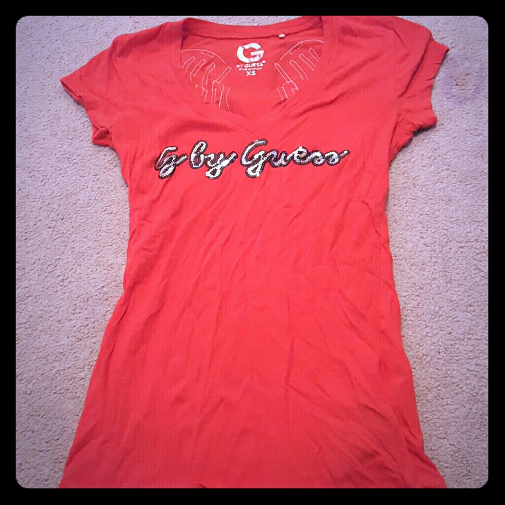 G by Guess angel wing T shirt