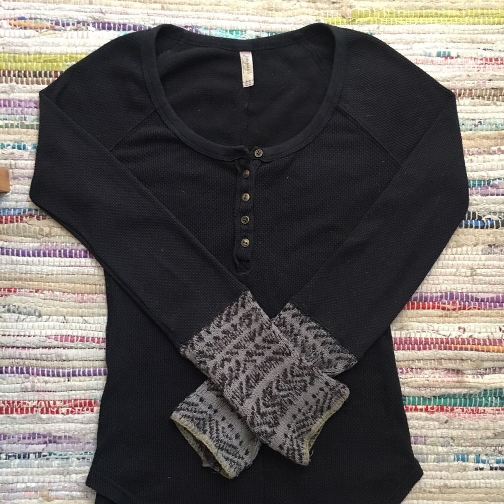 Free People Knit Cuff Thermal