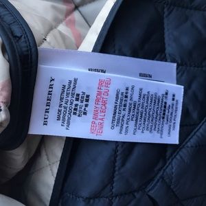 Burberry Jackets & Coats - Burberry light quilted jacket for a 12M baby Burberry Jackets & Coats - Burberry light quilted jacket for a 12M baby