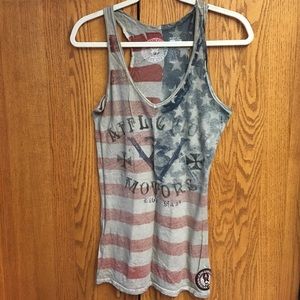 Affliction tank top size medium