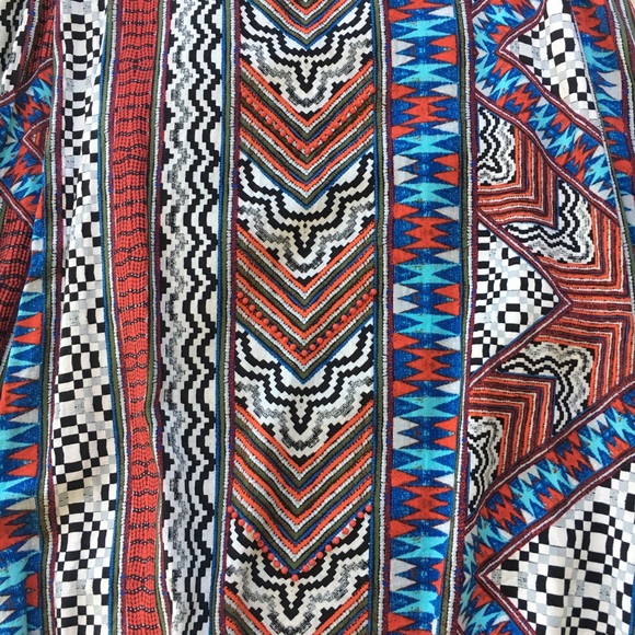 MINKPINK Dresses - MinkPink Multi Color Tribal Dress With Choker MINKPINK Dresses - MinkPink Multi Color Tribal Dress With Choker