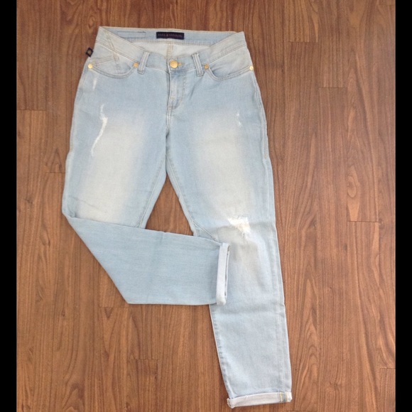Rock & Republic Denim - Rock & republic emo jeans distress denim size 4
