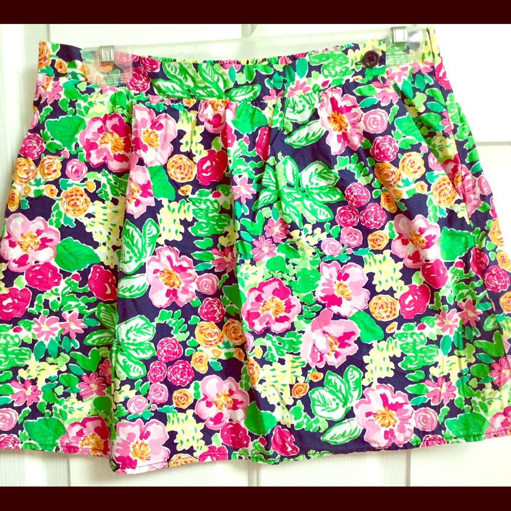 Lilly Pulitzer Floral Skirt