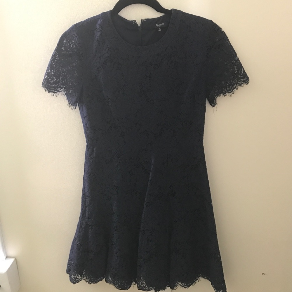 Madewell Floral Lace Dress