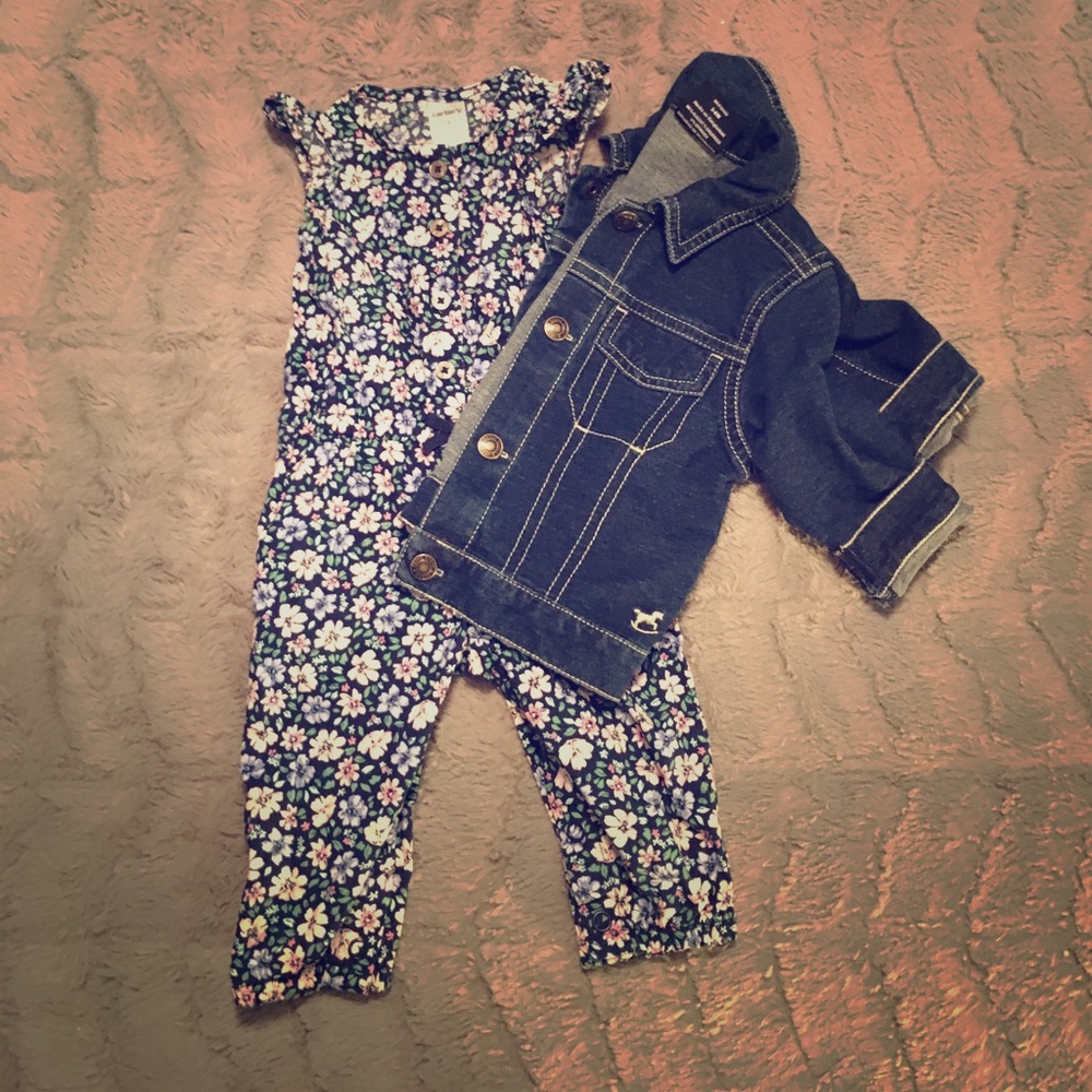 Carter's Floral, Jumpsuit