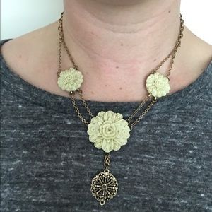 Lucky Brand floral Necklace