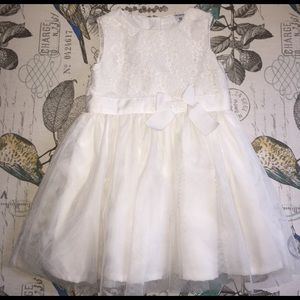 Carters White Special Occasion Dress