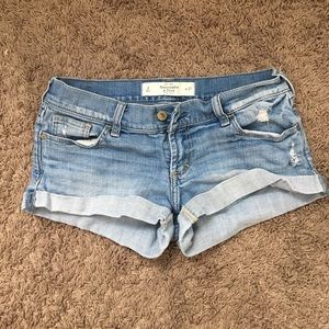 Abercrombie & Fitch size 4 denim shorts