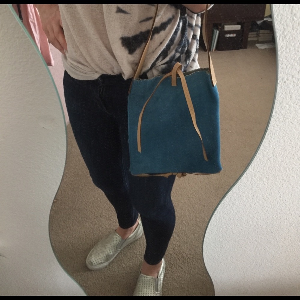 Italian cow hide purse