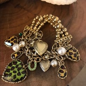 Betsey Johnson charm bracelet