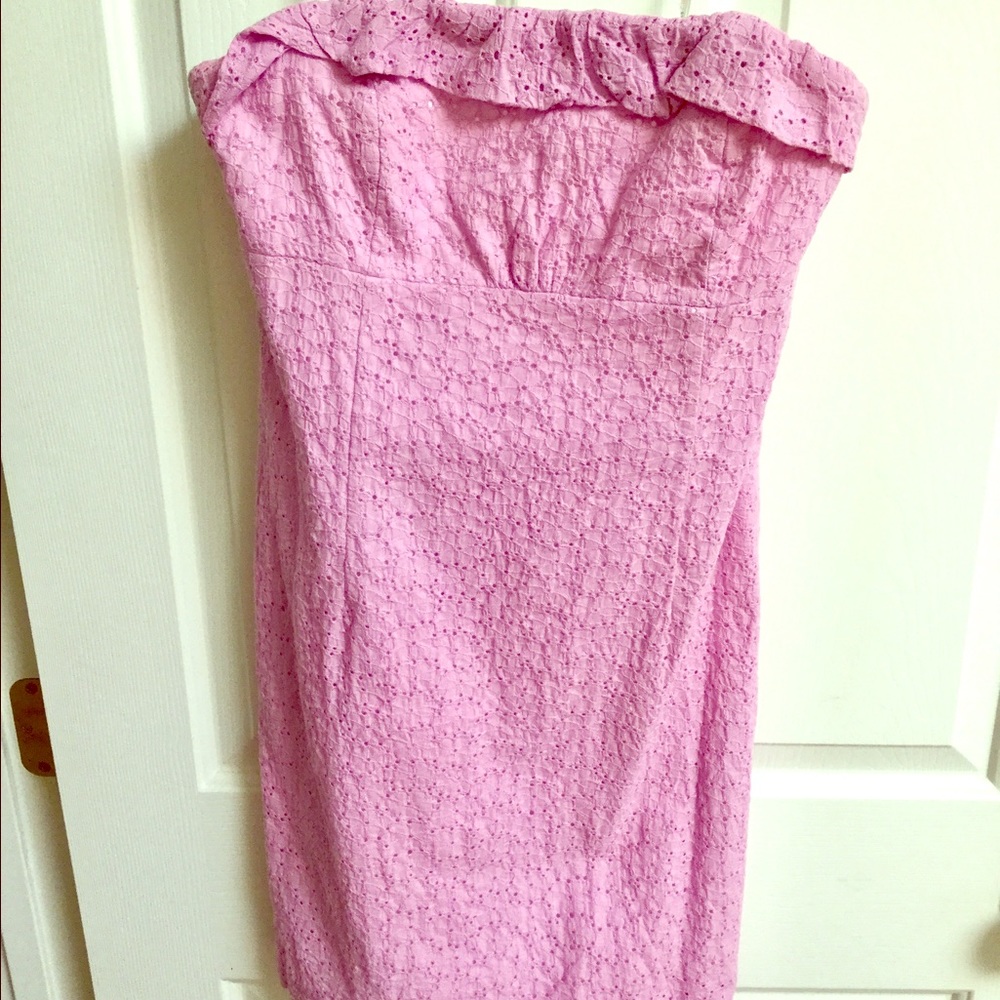 Lilly Pulitzer Eyelet Strapless Dress