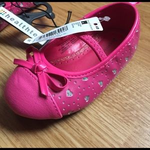 Pink Girls Slipons
