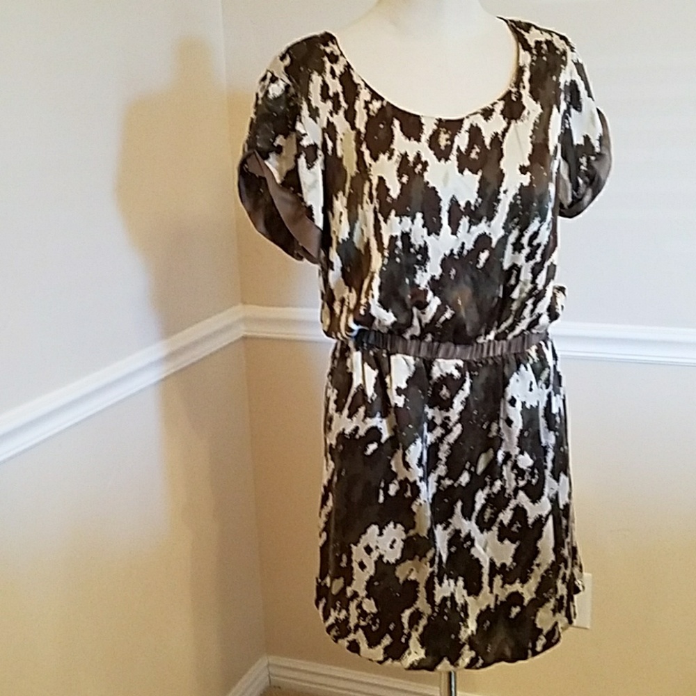 Spring and summer 100% silk dress