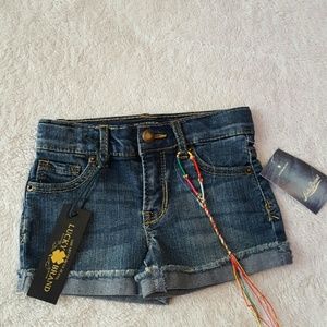 Lucky Brand Lil Girls Jean Shorts 2T New w/tags
