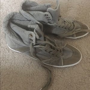 Italian MidRise Hightop Sneakers