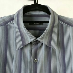 ALFANI Men's Long Sleeve Shirt